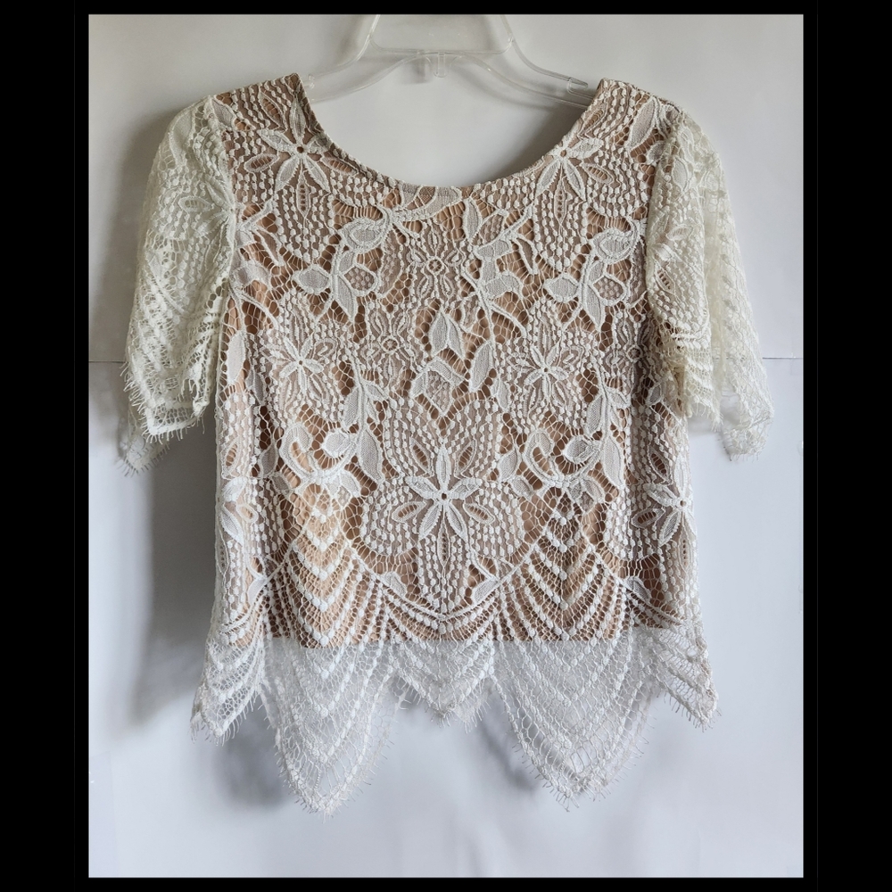 Express knit beige shell-XS